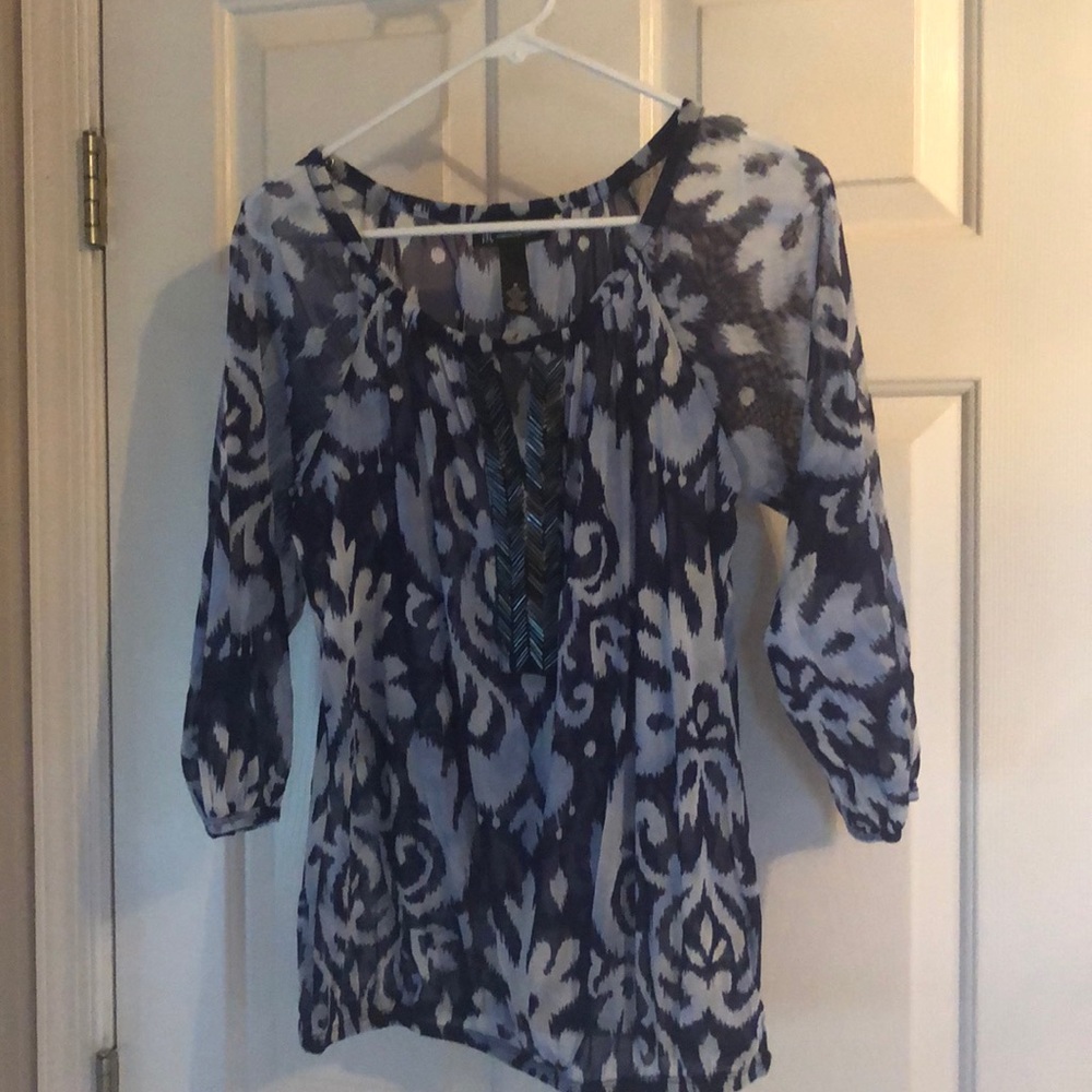 Sheer blouse